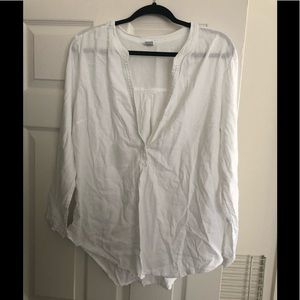 White old navy tunic
